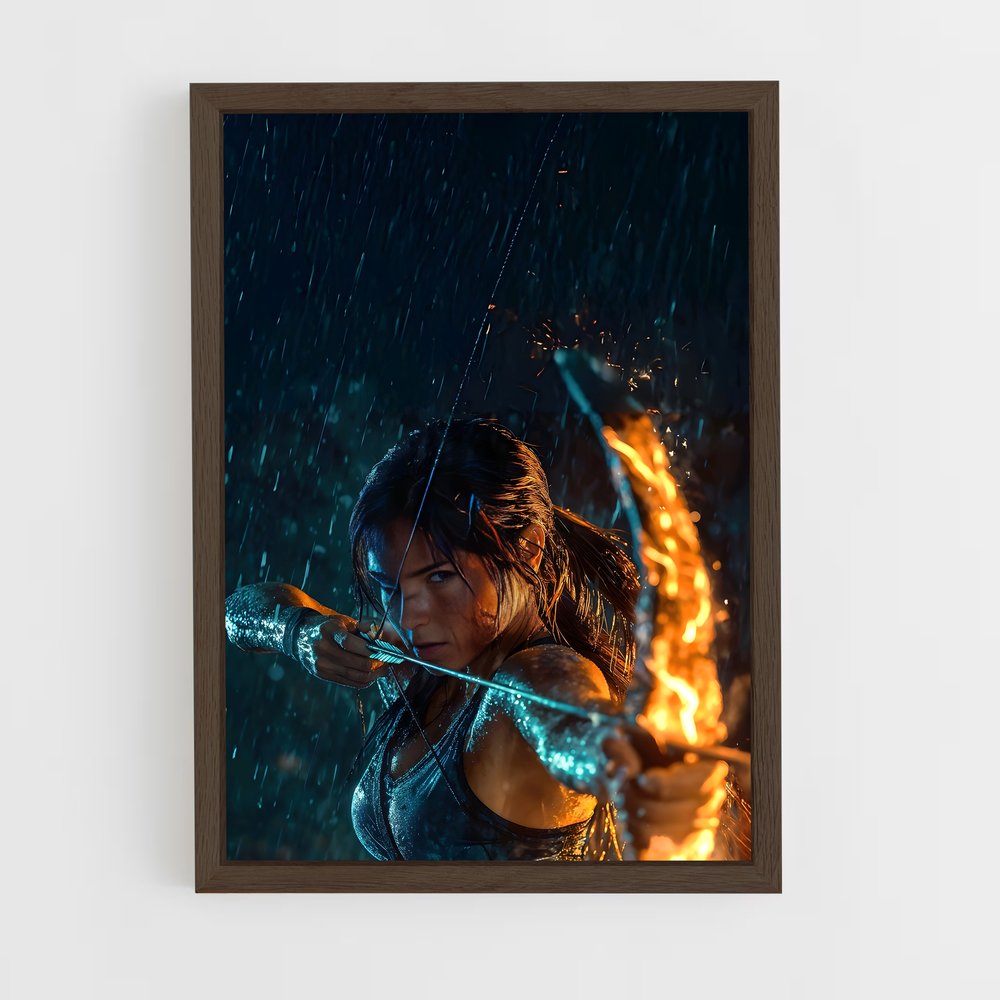 Poster Lara Croft : Striking Archer – affiche Tomb raider (vue 5)